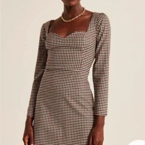 Abercrombie & Fitch BLACK Sweetheart Neck Dress. So cute and wheel! XL NWT